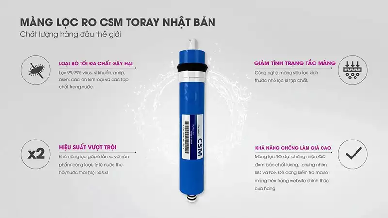 Máy lọc nước Nóng Nguội 8 lõi MP-582H-GR