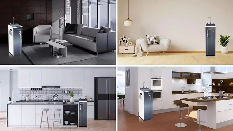 Máy lọc nước Nóng Nguội 8 lõi MP-582H-GR