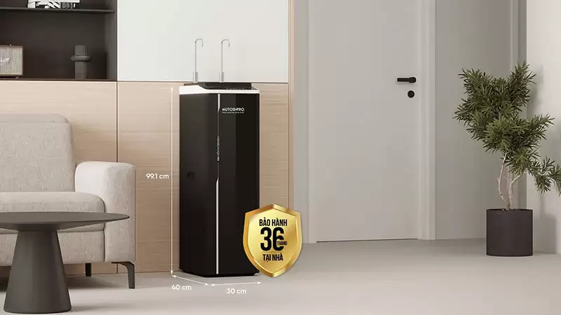 Máy lọc nước điện giải ion kiềm Hydrogen nóng nguội lạnh Mutosi MP-P89K